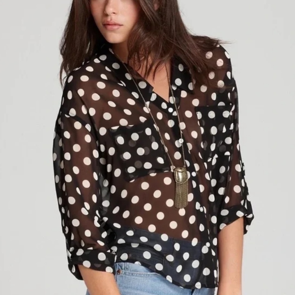 FREE PEOPLE button up